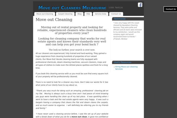 Mantra theme site design template sample