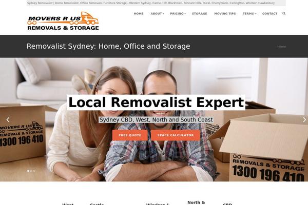 moversrus.com.au site used Removals-pro