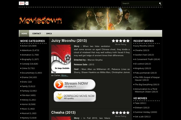 moviedown.net site used Moviestime