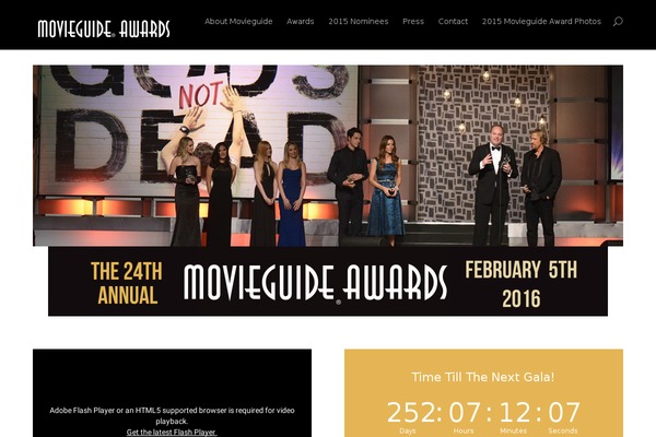movieguideawards.com site used West