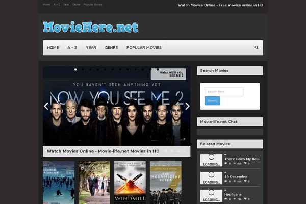 Videomag-theme theme site design template sample