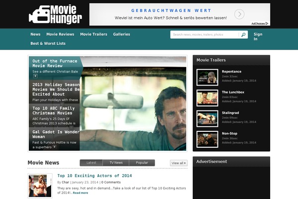 moviehunger.com site used Thm