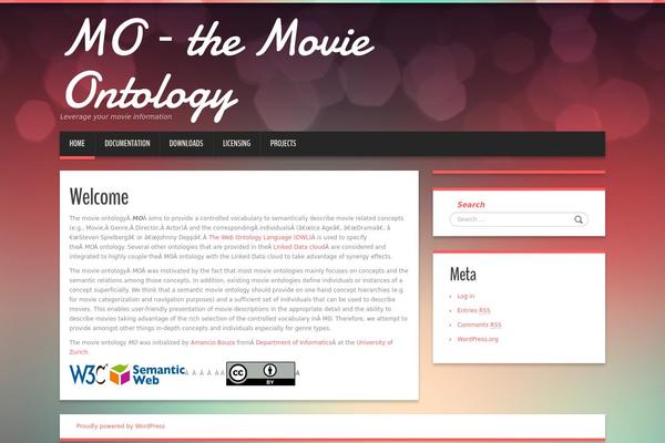 Duena theme site design template sample