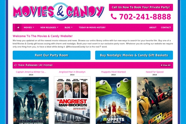 moviesandcandy.com site used Movie