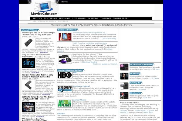 moviescake.com site used Techgeek