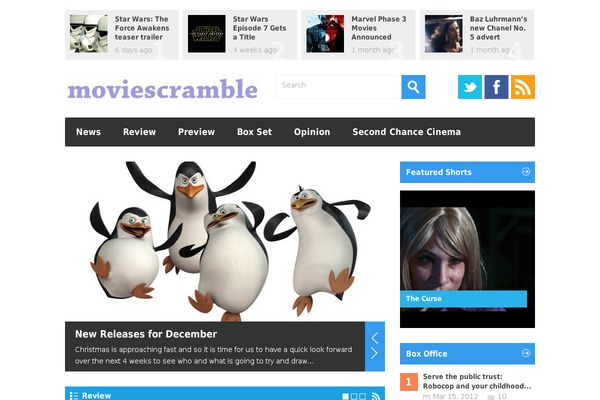 moviescramble.co.uk site used Themeforest-metro