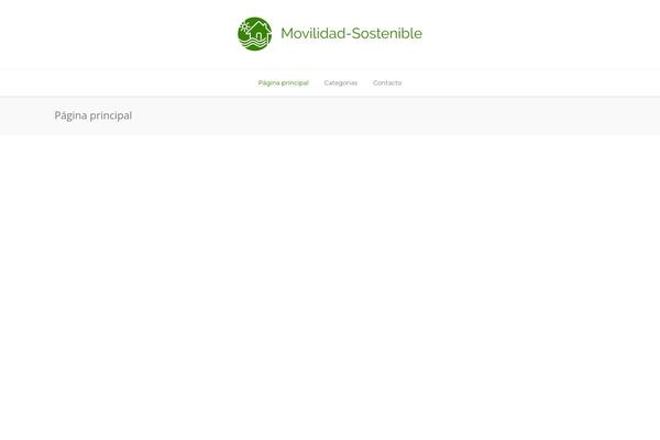 movilidad-sostenible.org site used Unicon