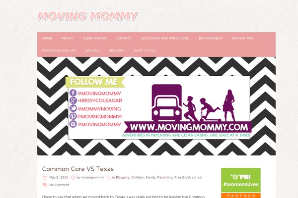 movingmommy.com site used Chooko Lite