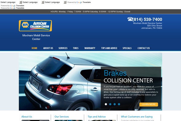 moxhammobil.net site used Collisiontemplate