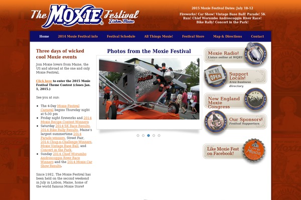 moxiefestival.com site used Moxie