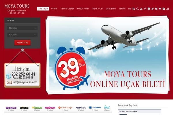 moyatours.com site used Midway