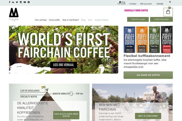 Site using Fairchain-subscription-widget plugin