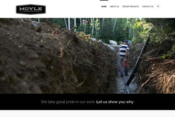 Plumberx theme site design template sample