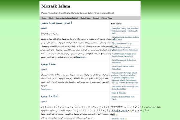 mozaikislam.com site used Default