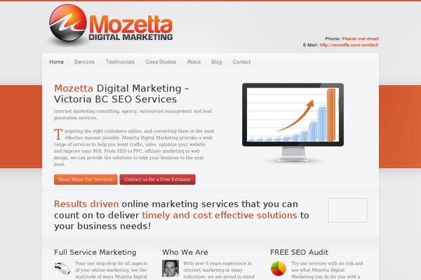 mozetta.com site used Etherna