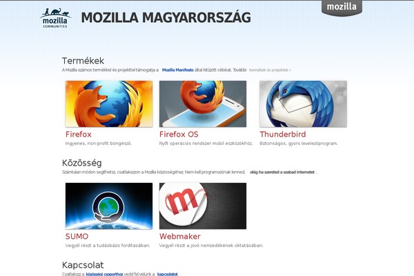 mozilla.hu site used Mozilla