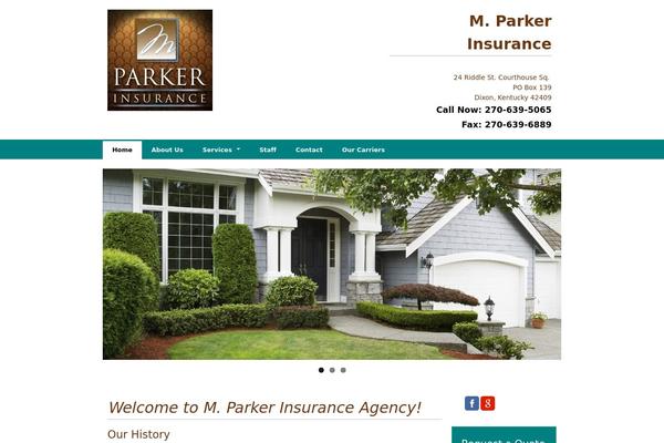 mparkerinsurance.com site used Stack-a1