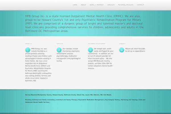 Method theme site design template sample