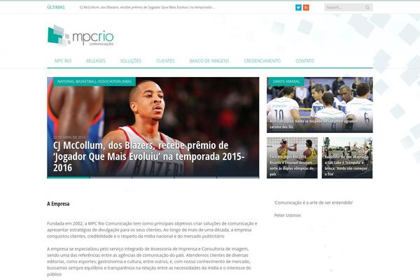 SmartMag theme site design template sample