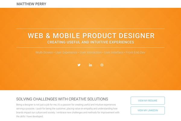 Cubo theme site design template sample