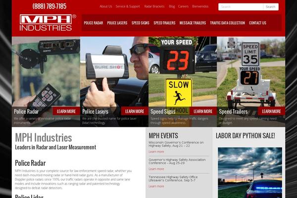 mphindustries.com site used Mph-bootstrap