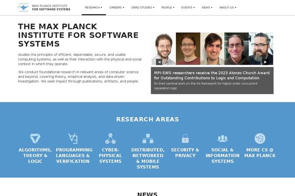 mpi-sws.org site used Mpi-sws