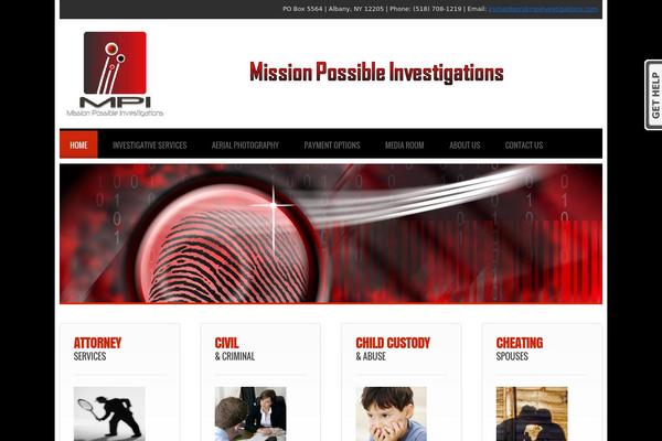 mpinvestigations.com site used Theme1798