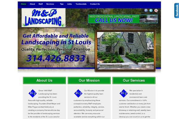 mplandscapingstl.com site used Landscaper1