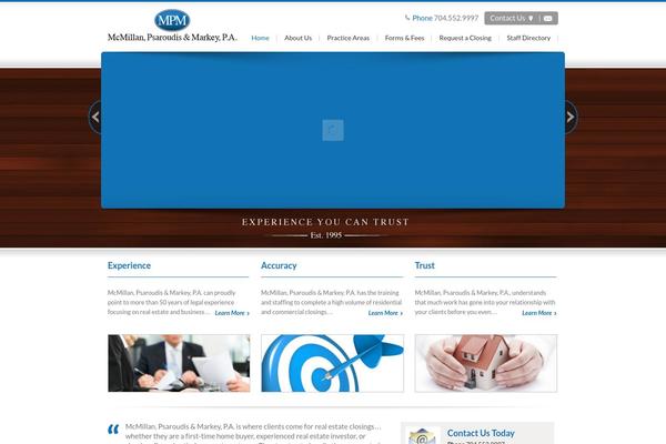 mplawcarolinas.com site used Mcmillan-psaroudis