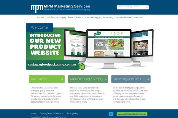 Mpm theme site design template sample