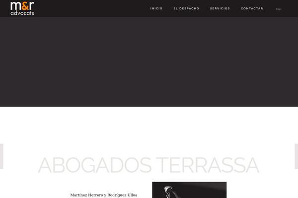 Bridge Child theme site design template sample
