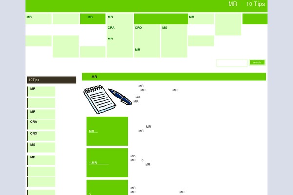 mr-for-10tips.net site used Brown-ish Grid