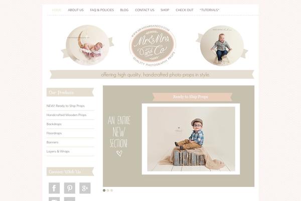 Sally_store theme site design template sample