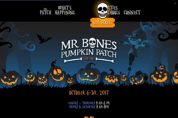 mrbones theme websites examples