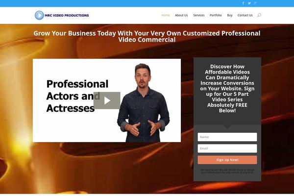 GetVideo theme websites examples