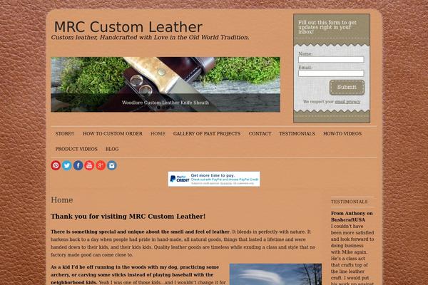 Headway theme site design template sample