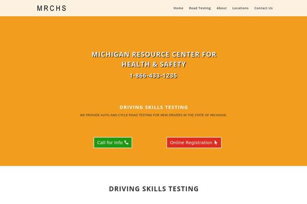 mrchs.org site used Custom-child-theme-for-divi