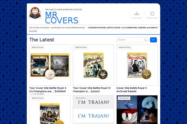 Site using WP-Paginate plugin
