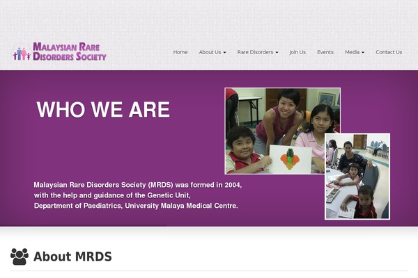 mrds.org.my site used Designit