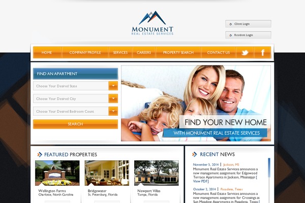 mresmgmt.com site used Newport