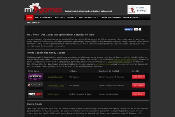 mrgamez.net site used Games