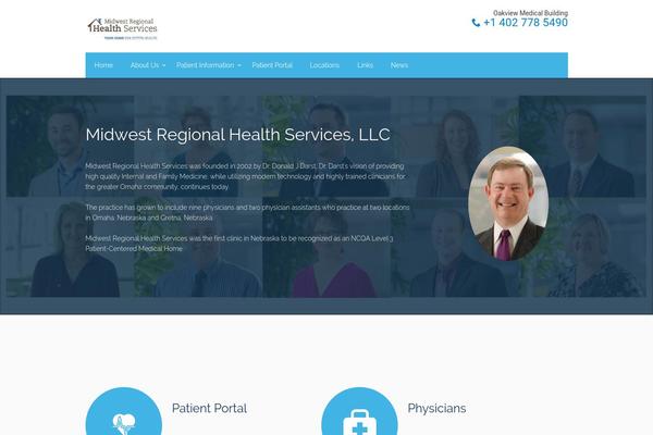 Medica-pro theme site design template sample