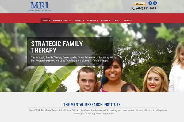 mri.org site used Divi child