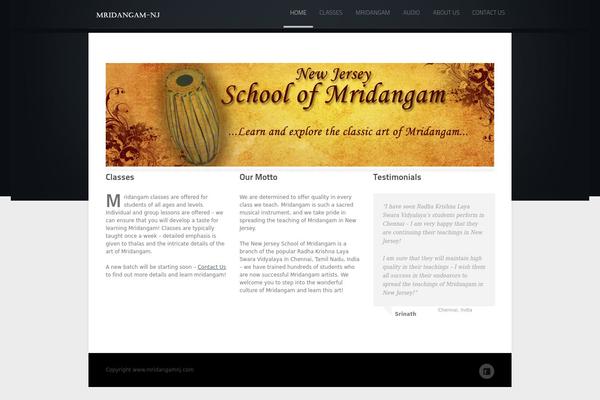 mridangamnj.com site used Touchsense