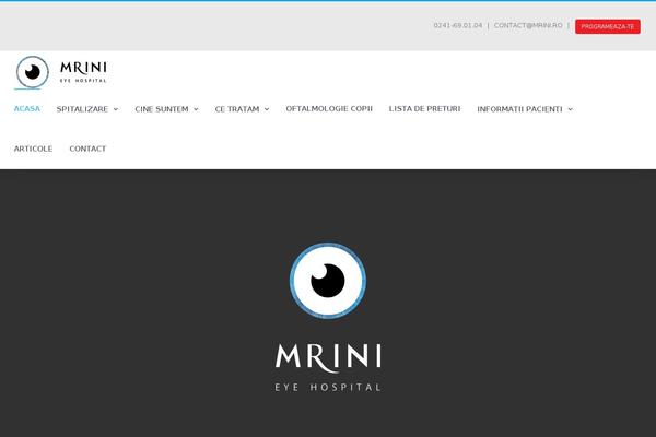 mrini.ro site used Mediko-wp