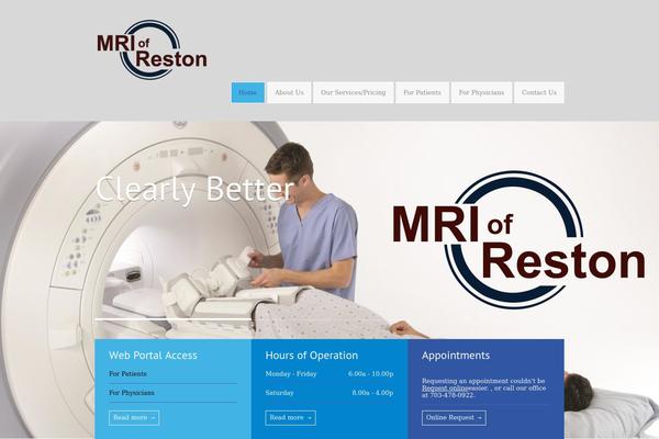 MediCenter theme site design template sample