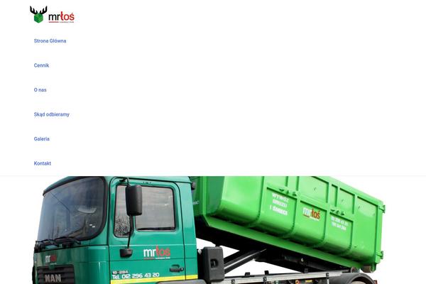 Astra theme site design template sample