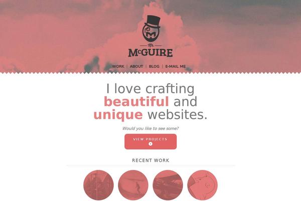 mrmcguire.com site used Newmm