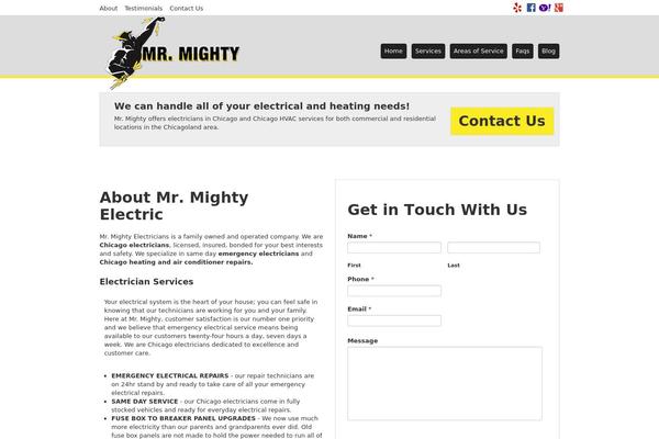 mrmightyelectric.com site used Mightyelectric