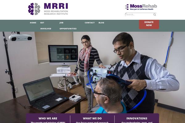 mrri.org site used Advocator